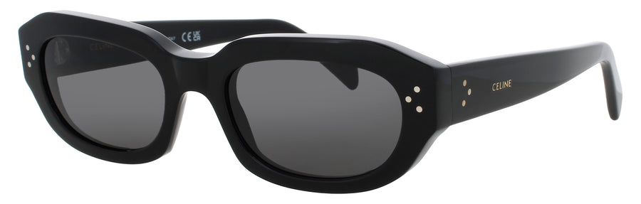 CELINE CL40314I Frame SHINY BLACK  Lens SMOKE