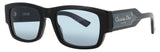 DIOR CHRISTIAN Frame SHINY BLACK  Lens BLUE