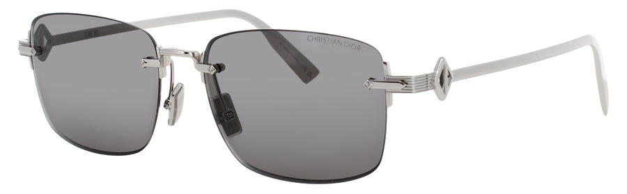 DIOR CD DIAMOND Frame SHINY PALLADIUM Lens SMOKE