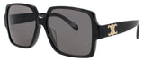 CELINE CL40316U Frame SHINY BLACK  Lens  SMOKE
