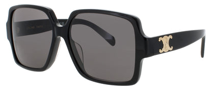 CELINE CL40316U Frame SHINY BLACK  Lens  SMOKE