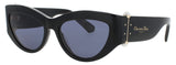 DIOR CD40200I Frame SHINY BLACK  Lens BLUE TINT