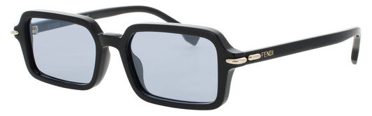 FENDI FE40174I Frame SHINY BLACK  Lens BLUE MIRROR