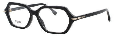 FENDI FE50125I Frame SHINY BLACK Lens DEMO
