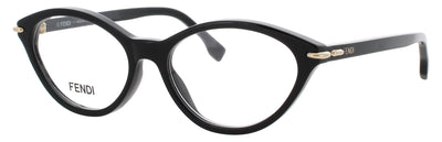 FENDI FE50126I Frame SHINY BLACK Lens DEMO