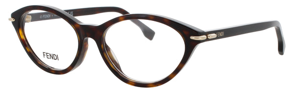 FENDI FE50126I Frame DARK HAVANA Lens DEMO