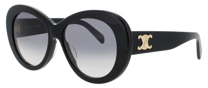 CELINE CL40317U Frame SHINY BLACK  Lens SMOKE GRADIENT