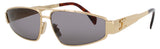 CELINE CL40318U Frame SHINY ENDURA GOLD Lens SMOKE
