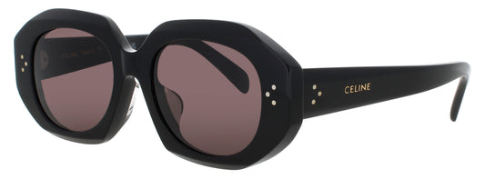 CELINE CL40319F Frame SHINY BLACK   Lens VIOLET TINT
