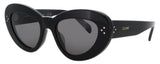 CELINE CL40320U Frame SHINY BLACK  Lens SMOKE