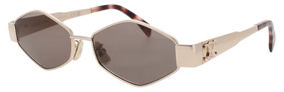 CELINE CL40254U Frame SHINY ROSE GOLD Lens  SMOKE