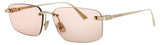 DIOR CDIOR Frame SHINY GOLD Lens PINK TINT