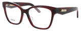 DIOR CDIORO Frame RED HAVANA Lens DEMO