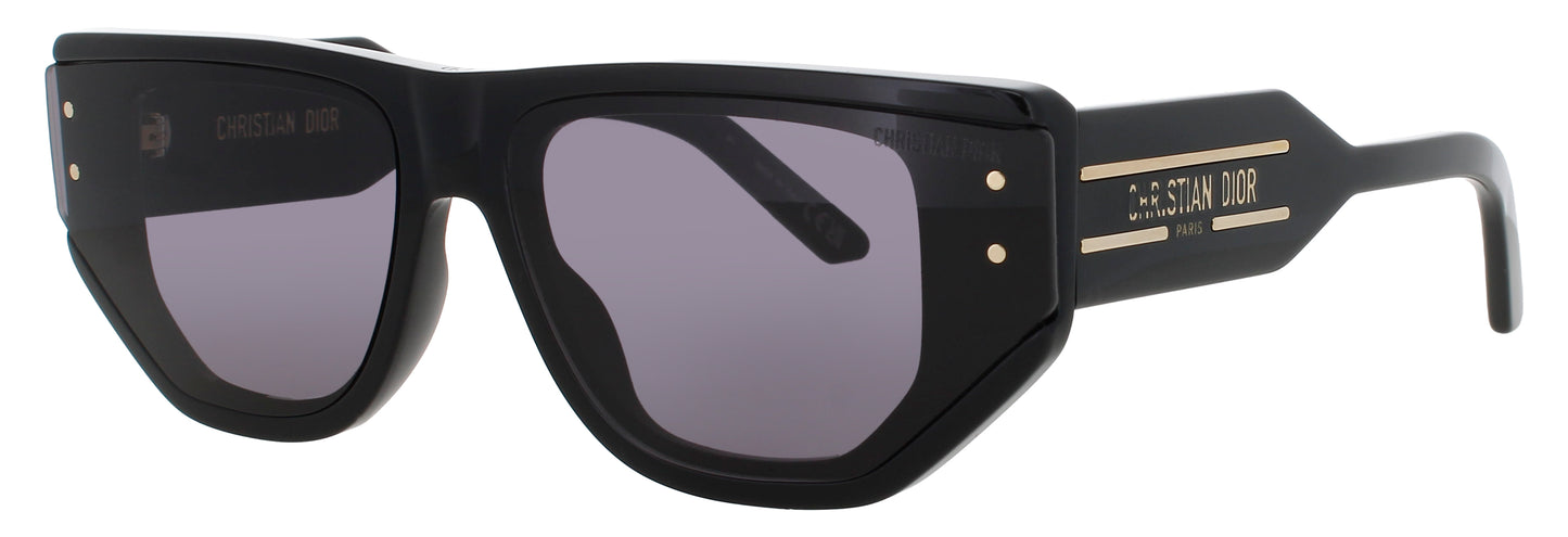 DIOR CD40207I Frame SHINY BLACK   Lens SMOKE