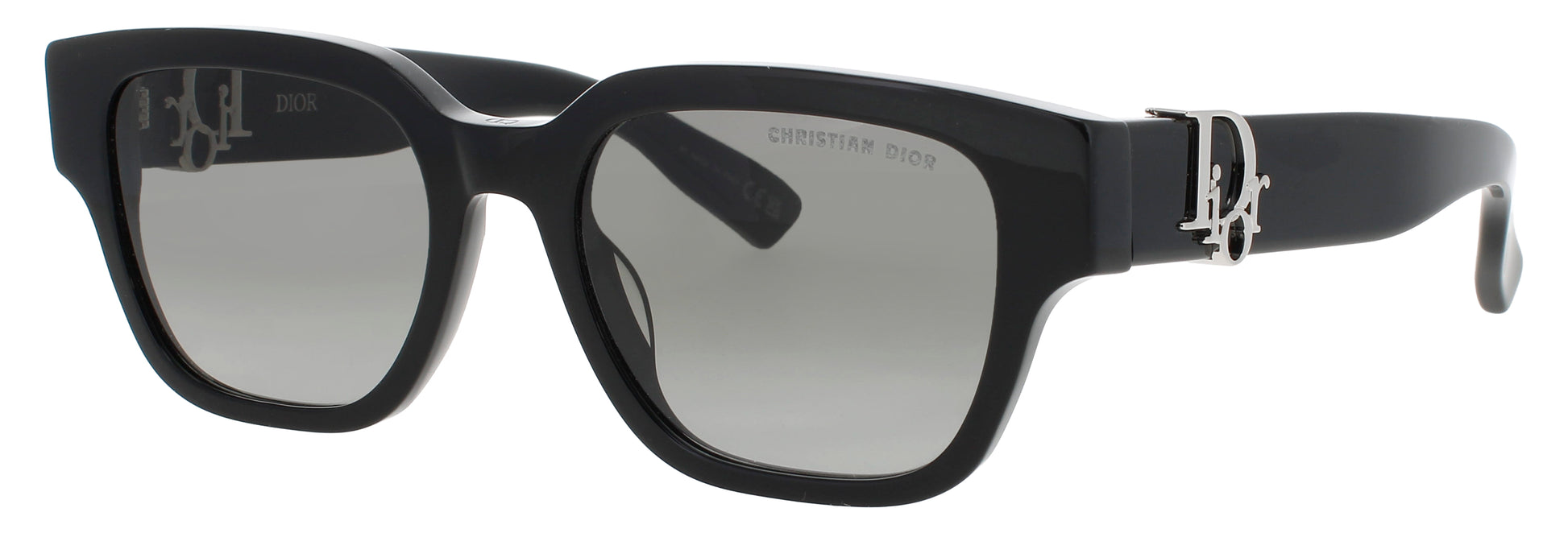DIOR DM40153I Frame SHINY BLACK  Lens SMOKE GRADIENT