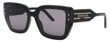 DIOR CD40208I Frame SHINY BLACK  Lens  SMOKE