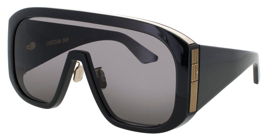 DIOR CD40218U Frame SHINY BLACK   Lens SMOKE
