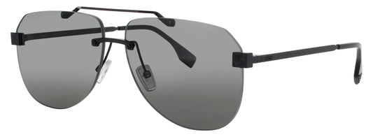 FENDI FE40115U Frame MATTE BLACK Lens GREEN POLARIZED