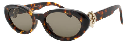 FENDI FE40140U Frame DARK HAVANA Lens GREEN TINT