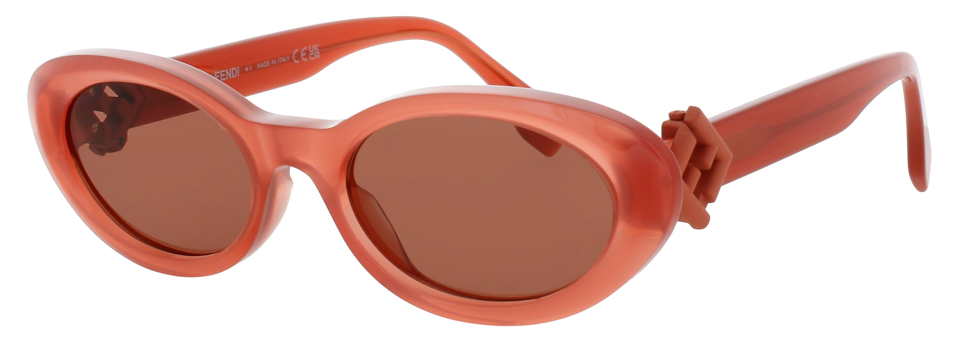 FENDI FE40140U Frame SHINY RED  Lens BORDEAUX