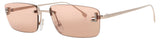 FENDI FE4172US Frame SHINY ROSE GOLD Lens BROWN MIRROR