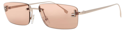 FENDI FE4172US Frame SHINY ROSE GOLD Lens BROWN MIRROR