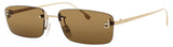 FENDI FE4172US Frame GOLD Lens BROWN