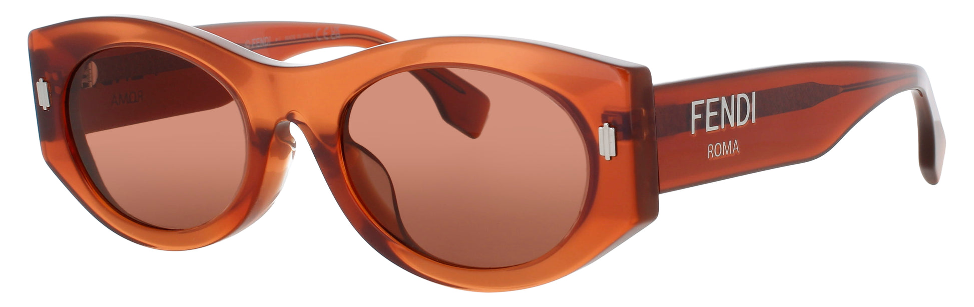FENDI FE40125F Frame RED Lens BORDEAUX