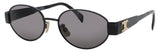 CELINE CL40235U Frame SHINY BLACK  Lens SMOKE