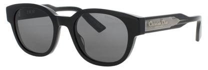 DIOR DM40174I Frame SHINY BLACK  Lens  SMOKE