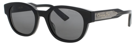 DIOR DM40174I Frame SHINY BLACK  Lens  SMOKE