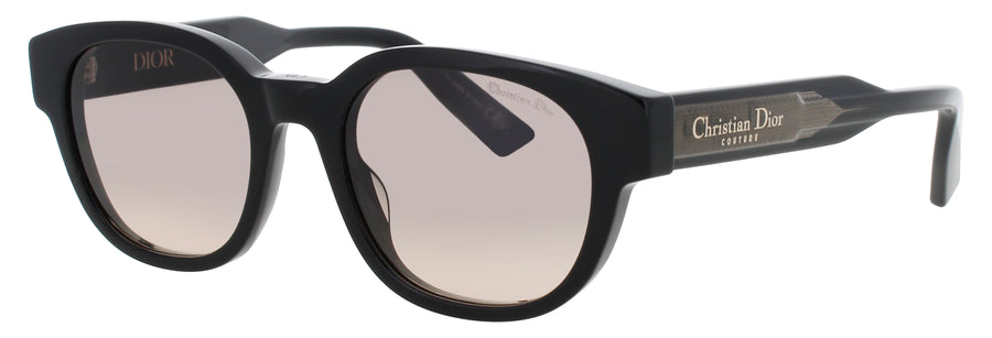 DIOR CHRISTIAN Frame SHINY BLACK  Lens GRADIENT BROWN