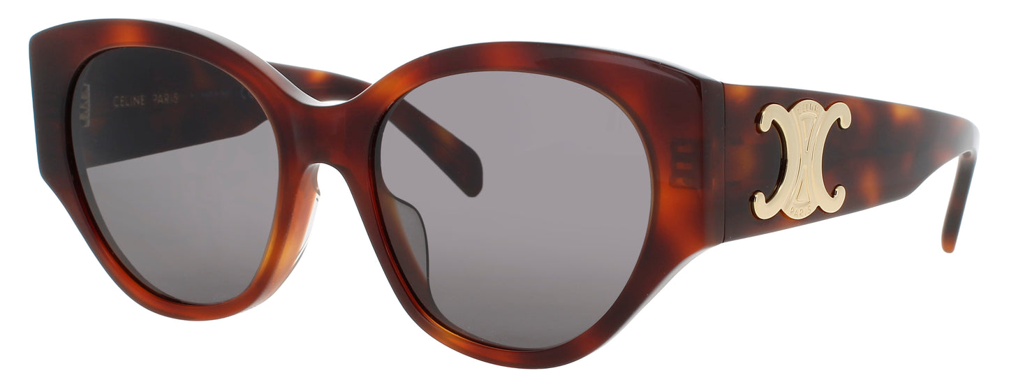 CELINE CL40328U Frame BLONDE HAVANA Lens  SMOKE