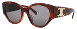 CELINE CL40328U Frame BLONDE HAVANA Lens  SMOKE
