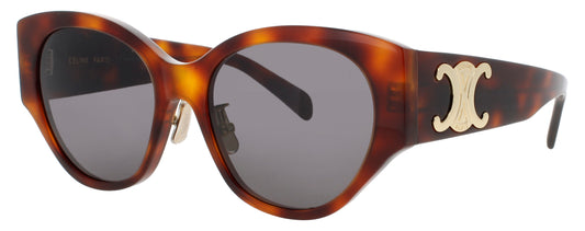 CELINE CL40328F Frame BLONDE HAVANA Lens  SMOKE