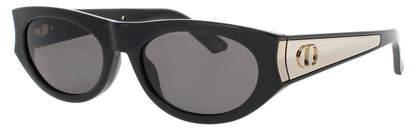 DIOR CD40225I Frame SHINY BLACK  Lens SMOKE