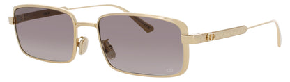 DIOR CD40210U Frame SHINY GOLD  Lens GRADIENT SMOKE