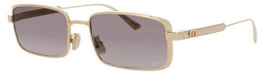 DIOR CD40210U Frame SHINY GOLD  Lens GRADIENT SMOKE