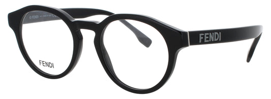 FENDI FE50130I Frame SHINY BLACK Lens DEMO