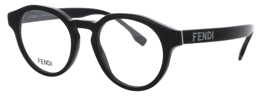 FENDI FE50130I Frame SHINY BLACK Lens DEMO