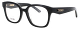 DIOR CDIORO Frame SHINY BLACK Lens DEMO