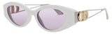 DIOR CD40186I Frame IVORY  Lens VIOLET TINT