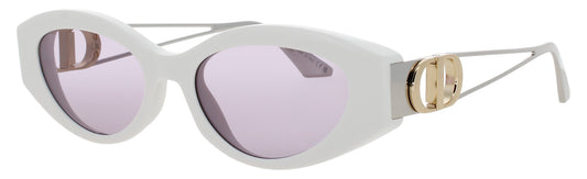 DIOR CD40186I Frame IVORY  Lens VIOLET TINT