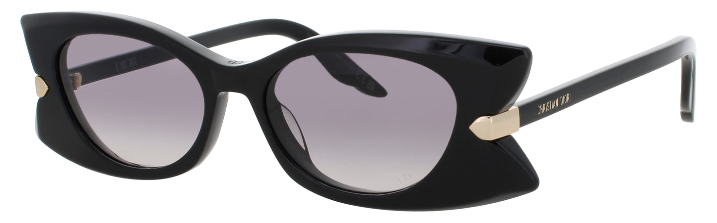 DIOR CD40228I Frame SHINY BLACK   Lens GRADIENT SMOKE