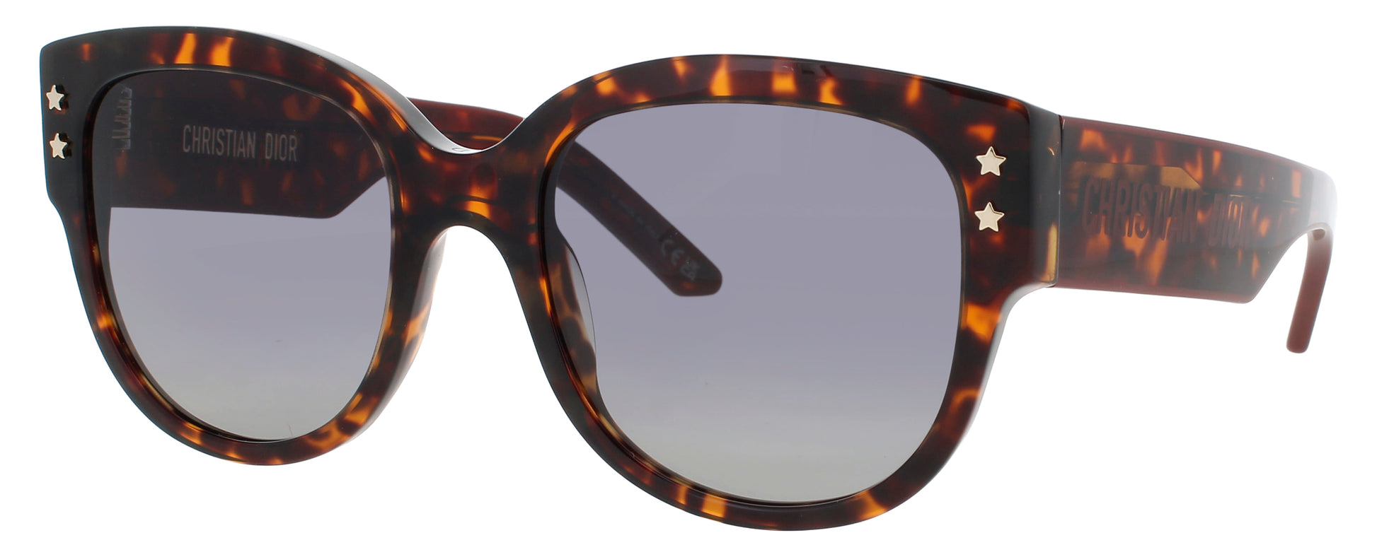 DIOR CD40157I Frame COLOURED HAVANA Lens SMOKE GRADIENT