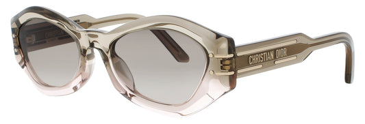 DIOR CD40139U Frame LIGHT GREEN Lens GRADIENT BROWN