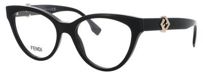 FENDI FE50134I Frame SHINY BLACK Lens DEMO