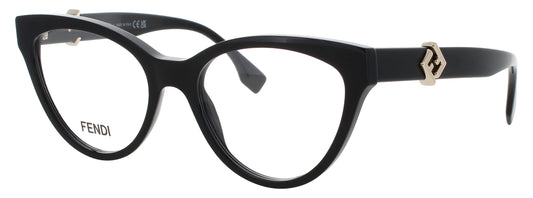 FENDI FE50134I Frame SHINY BLACK Lens DEMO