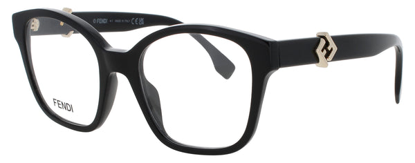 FENDI FE50135I Frame SHINY BLACK Lens DEMO