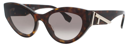 FENDI FE40194I Frame DARK HAVANA Lens BROWN GRADIENT